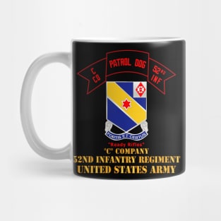 C Co 52nd Infantry - Patrol Dog - Ready Rifles Mug